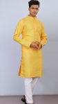 NEW ARRIVAL IMPORTED THREAD SEQUENCE WORK MEN’S KURTA PAYAJAMA FESTIVE WEAR WHOLESALE PRICE ETHNIC GARMENT (6)