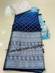 NEW ARRIVAL KANCHIPURAM JACQUARD MULTI SEQUENCE WORK SAREE WITH UNSTITCHED BLOUSE RECEPTION WEAR WHOLESALE PRICE ETHNIC GARMENT (3)
