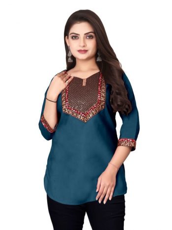 NEW ARRIVAL MAGIC COTTON LACE WORK TOP MORPICH