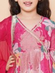 NEW ARRIVAL RAYON DIGITAL FLOWER PRINT WORK KID’S TOP SHARARA WITH DUPATTA FESTIVE WEAR WHOLESALE PRICE ETHNIC GARMENT (11)