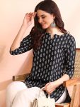 NEW ARRIVAL RAYON DIGITAL PRINTED SHORT KURTI DAILY WEAR WHOLESALE PRICE ETHNIC GARMENT (3)
