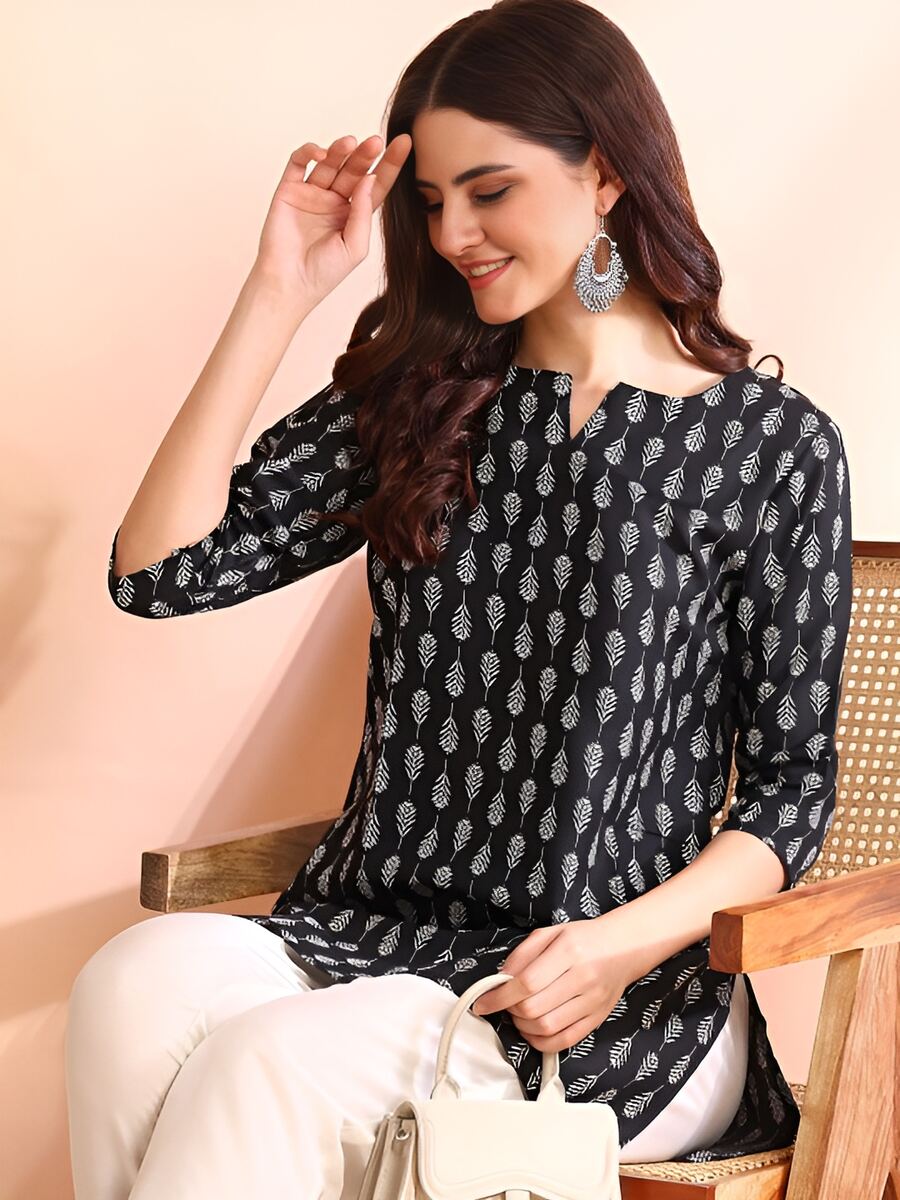 NEW ARRIVAL RAYON DIGITAL PRINTED SHORT KURTI DAILY WEAR WHOLESALE PRICE ETHNIC GARMENT (3)