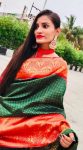 NEW ARRIVAL SOFT LICHI SILK CLOTH JACQUARD WORK SAREE WITH UNSTITCHED BLOUSE SEASONABLE WEAR WHOLESALE PRICE ETHNIC GARMENT (3)