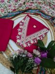 NEW ARRIVAL VISCOSE RAYON SEQUENCE EMBROIDERY WORK TOP BOTTOM WITH DUPATTA FORMAL WEAR WHOLESALE PRICE ETHNIC GARMENT (4)