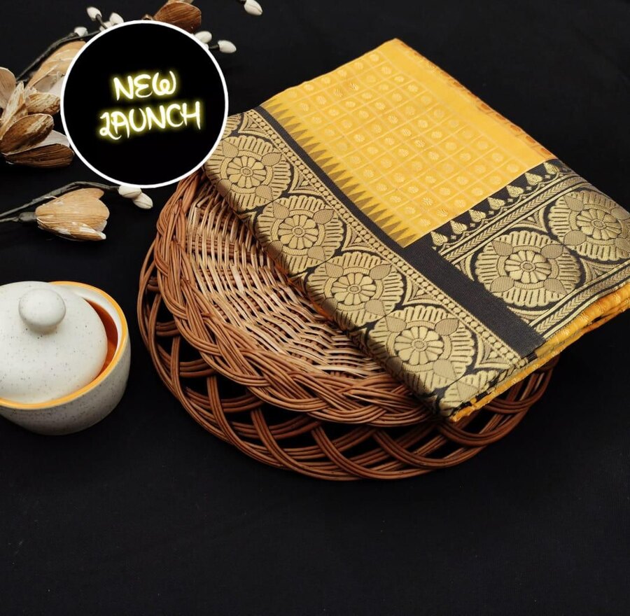 NEW ARRIVALSOFT LICHI SILK JACQUARD WORK SAREE WITH UNSTITCHED BLOUSE CASUAL WEAR WHOLESALE PRICE ETHNIC GARMENT (10)