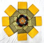 NEW ARRIVALSOFT LICHI SILK JACQUARD WORK SAREE WITH UNSTITCHED BLOUSE CASUAL WEAR WHOLESALE PRICE ETHNIC GARMENT (8)