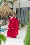 RICH LOOK 61 GRAM GEORGETTE FANCY LACE WOEK TOP SHARARA WITH DUPATTA FESTIVE WEAR WHOLESALE PRICE ETHNIC GARMENT (4)
