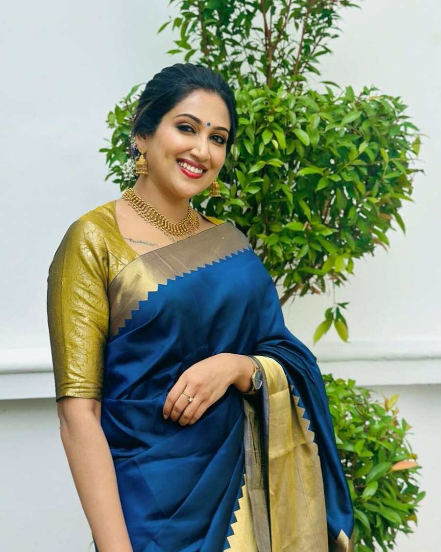 RICH LOOK BANARASI SOFT SILK WEAVING BORDER WORK SAREE WITH UNSTITCHED BLOUSE PARTY WEAR WHOLESALE PRICE ETHNIC GARMENT (7)
