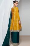 RICH LOOK CHINON EMBROIDERY WORK TOP PALAZZO WITH DUPATTA PARTY WEAR WHOLESALE PRICE ETHNIC GARMENT (3)