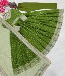 RICH LOOK CHINON SILK EMBROIDERY SEQUENEC WORK GOWN BOTTOM WITH DUPATTA PARTY WEAR WHOLESALE PRICE ETHNIC GARMENT (2)