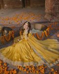 RICH LOOK CHINON SILK EMBROIDERY SEQUENEC WORK GOWN BOTTOM WITH DUPATTA PARTY WEAR WHOLESALE PRICE ETHNIC GARMENT (1)
