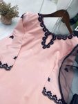 RICH LOOK FRENCH CREPE SEQUENCE EMBROIDERY WITH BEADS WORK TOP PATIYALA WITH DUPATTA FESTIVE WEAR WHOLESALE PRICE ETHNIC GARMENT (3)
