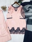 RICH LOOK FRENCH CREPE SEQUENCE EMBROIDERY WITH BEADS WORK TOP PATIYALA WITH DUPATTA FESTIVE WEAR WHOLESALE PRICE ETHNIC GARMENT (3)