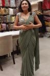 RICH LOOK GEORGETTE PLAIN READY TO WEAR SAREE WITH SEQUENCE EMBROIDERY WORK STITCHED BLOUSE PARTY WEAR WHOLESALE PRICE ETHNIC GARMENT (3)