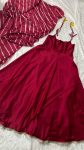 RICH LOOK JAPAN SILK FANCY LACE BORDER WORK ANARKALI GOWN WITH DUPATTA PARTY WEAR WHOLESALE PRICE ETHNIC GARMENT (3)