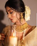 RICH LOOK LICHI SILK JACQUARD WORK SAREE WITH UNSTITCHED BLOUSE SEASONABLE WHOLESALE PRICE ETHNIC GARMENT (6)