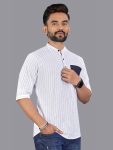 RICH LOOK LINEN HAND-WOVEN DESIGNS MEN’S SHORT KURTA OFFICE WEAR WHOLESALE PRICE ETHNIC GARMENT (6)