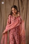 RICH LOOK ROMAN LINEN SLUB DIGITAL PRINTED TOP BOTTOM WITH DUPATTA OFFICE WEAR WHOLESALE PRICE ETHNIC GARMENT (3)