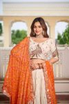 TRADITIONAL TISSUE SILK EMBROIDERY THREAD SEQUENCE WORK LEHENGA CHOLI WITH DUPATTA WEDDING WEAR WHOLESALE PRICE ETHNIC GARMENT (6)
