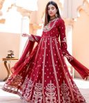 TRENDING GEORGETTE EMBROIDERY SEQUENCE WORK GOWN BOTTOM WITH DUPATTA RANI