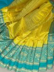 TRENDING LICHI SILK JACQUARD WORK SAREE WITH UNSTITCHED BLOUSE PARTY WEAR WHOLESALE PRICE ETHNIC GARMENT (10)