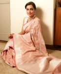 TRENDING SOFT LICHI SILK JACQUARD WORK SAREE WITH UNSTITCHED BLOUSE PARTY WEAR WHOLESALE PRICE ETHNIC GARMENT (4)