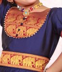 TRENDING TAFFETA SILK JACQUARD WORK KID’S TOP LEHENGA FESTIVAL WEAR WHOLESALE PRICE ETHNIC GARMENT (11)