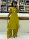 12FANCY ROMAN SILK HAND WORK WITH ORIGINAL MIRROR WORK TOP BOTTOM SET FESTIVE WEAR WHOLESALE PRICE ETHNIC GARMENT (8)