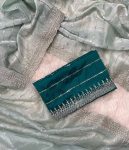 1ATTRACTIVE JIMMY CHOO SEQUENCE EMBROIDERY CUT BORDER WORK SAREE WITH STITCHED BLOUSE WEDDING WEAR WHOLESALE PRICE ETHNIC GARMENT (10)