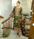 1FANCY CHINON SILK DIGITAL PRINT WITH ORGANZA EMBROIDERY SEQUENCE PATCH WORK TOP BOTTOM WITH DUPATTA FESTIVE WEAR WHOLESALE PRICE ETHNIC GARMENT (10)