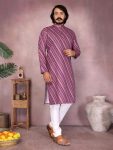 1LATEST COTTON SEQUENCE WORK AND PRINTED MEN’S KURTA PAYJAMA PARTY WEAR WHOLESALE PRICE ETHNIC GARMENT (43)