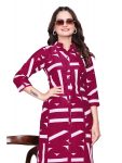 1MODERN CREPE PRINTED WORK TOP BOTTOM SET FORMAL WEAR WHOLESALE PRICE ETHNIC GARMENT (60)