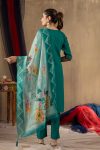 1MOST PICKED ROMAN SILK MULTI EMBROIDERY THREAD, WITH HAND WORK TOP BOTTOM WITH DUPATTA CASUAL WEAR WHOLESALE PRICE ETHNIC GARMENT (4)