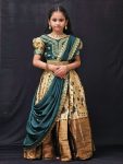 1NEW ARRIVAL LICHI SILK ZARI WEAVING WORK WITH CONTRAST HEAVY ZARI BORDER KID’S LEHENGA CHOLI WITH DUPATTA PARTY WEAR WHOLESALE PRICE ETHNIC GARMENT (9).jpeg