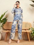 2LATEST HEAVY RAYON PRINT WORK CO-ORD SET CASUAL WEAR WHOLESALE PRICE ETHNIC GARMENT (5)