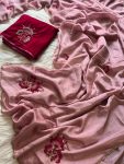 2MODERN RANGOLI SILK CUT DANA BORDER AND DOUBLE LAYER ARCO BORDER WORK SAREE WITH UNSTITCHED BLOUSE PARTY WEAR WHOLESALE PRICE ETHNIC GARMENT (32)