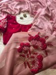 2MODERN RANGOLI SILK CUT DANA BORDER AND DOUBLE LAYER ARCO BORDER WORK SAREE WITH UNSTITCHED BLOUSE PARTY WEAR WHOLESALE PRICE ETHNIC GARMENT (32)