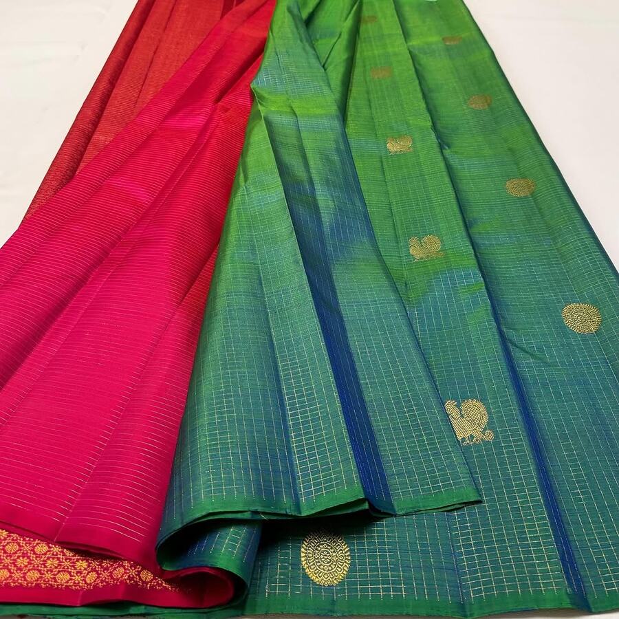 3NEW ARRIVAL BANARASI SOFT SILK GOLD ZARI WEAVING WORK SAREE WITH UNSTITCHED BLOUSE FESTIVE WEAR WHOLESALE PRICE ETHNIC GARMENT (9)