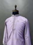 4NEW ARRIVAL COTTON MATCHING VAL-MOTI BUTTA WORK MEN’S KURTA PAYJAMA FOR CASUAL WEAR WHOLESALE PRICE ETHNIC GARMENT (26)