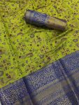 4NEW ARRIVAL KANJIVARAM SILK GOLD ZARI RICH WEAVING WORK SAREE WITH UNSTITCHED BLOUSE FESTIVE WEAR WHOLESALE PRICE ETHNIC GARMENT (19)