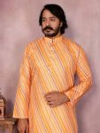 5LATEST COTTON SEQUENCE WORK AND PRINTED MEN’S KURTA PAYJAMA PARTY WEAR WHOLESALE PRICE ETHNIC GARMENT (46)