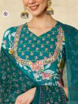 ATTRACTIVE COTTON EMBROIDERY WORK TOP BOTTOM WITH DUPATTA FESTIVE WEAR WHOLESALE PRICE ETHNIC GARMENT (9)