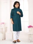 ATTRACTIVE COTTON RAYON CHIKANKARI WORK KID’S KURTA PAYJAMA FESTIVAL WEAR WHOLESALE PRICE ETHNIC GARMENT (4)