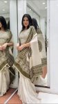 DESIGNER CHINON SILK EMBROIDERY WITH REAL MIRROR WORK DRAPE SKIRT BLOUSE WITH DUPATTA PARTY WEAR WHOLESALE PRICE ETHNIC GARMENT (2)