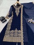 DESIGNER GEORGETTE CODING AND SEQUENCE WITH RIVET MOTI WORK TOP PALAZZO WITH DUPATTA FESTIVE WEAR WHOLESALE PRICE ETHNIC GARMENT (13)