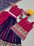 DESIGNER GEORGETTE EMBROIDERY CODING SEQUENCE WORKLEHENGA AND TOP,BLOUSE WITH DUPATTA TRADITIONAL WEAR WHOLESALE PRICE ETHNIC GARMENT (7)