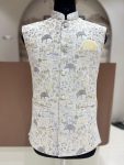 DESIGNER JACQUARD MEN,S KOTI WHITE