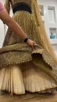 DESIGNER KASTURI SILK GEORGETTE SEQUENCE, & DORI WORK LEHENGA CHOLI WITH DUPATTA WEDDING WEAR WHOLESALE PRICE ETHNIC GARMENT (1)