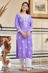 DESIGNER RAYON SEQUENCE EMBROIDERY WORK TOP BOTTOM SET OFFICE WEAR WHOLESALE PRICE ETHNIC GARMENT (4)