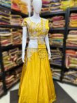 DESIGNER ROYAL SATIN EMBROIDERY CODING WORK LEHENGA CHOLI WITH DUPATTA PARTY WEAR WHOLESALE PRICE ETHNIC GARMENT (2)